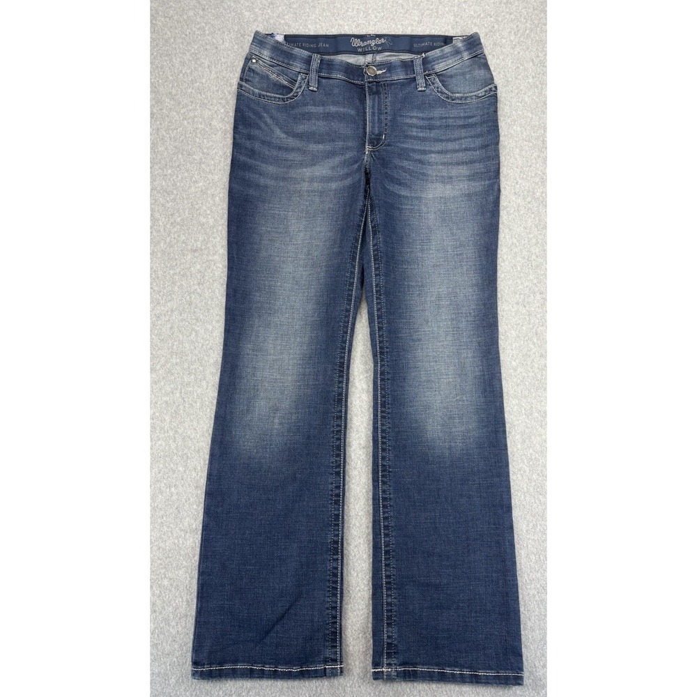 Wrangler Women's Dark Blue Boot Cut Jeans